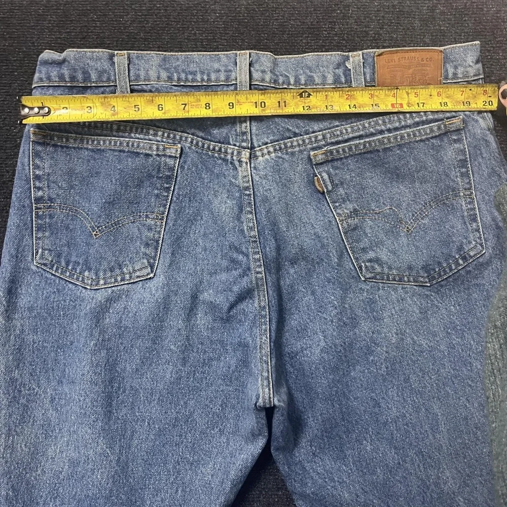 Vintage Levis Jeans Mens 40x30 Blue Stone Wash Denim Straight Leg Made USA‎ 90s